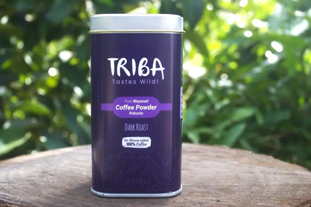 Triba Pure Wayanad Robusta Coffee Powder - Dark Roast