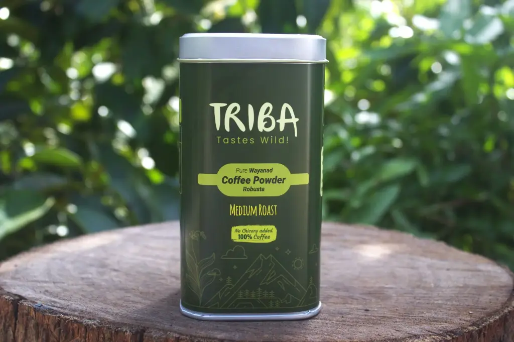 Triba Wayanad Robusta Coffee Powder - Medium Roast